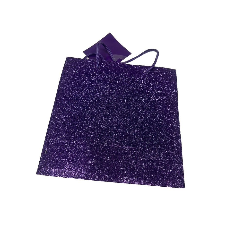 flomo party‎ present gift bag glitter purple